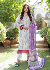 Dr. Prints By Schick Broshia Printed Lawn 3 Piece Unstitched Suit SDH25DPV10 BPL-03