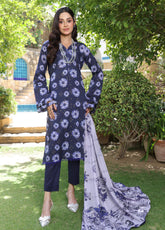 Dr. Prints By Schick Broshia Printed Lawn 3 Piece Unstitched Suit SDH25DPV10 BPL-07