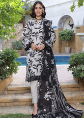 Dr. Prints By Schick Broshia Printed Lawn 3 Piece Unstitched Suit SDH25DPV10 BPL-08