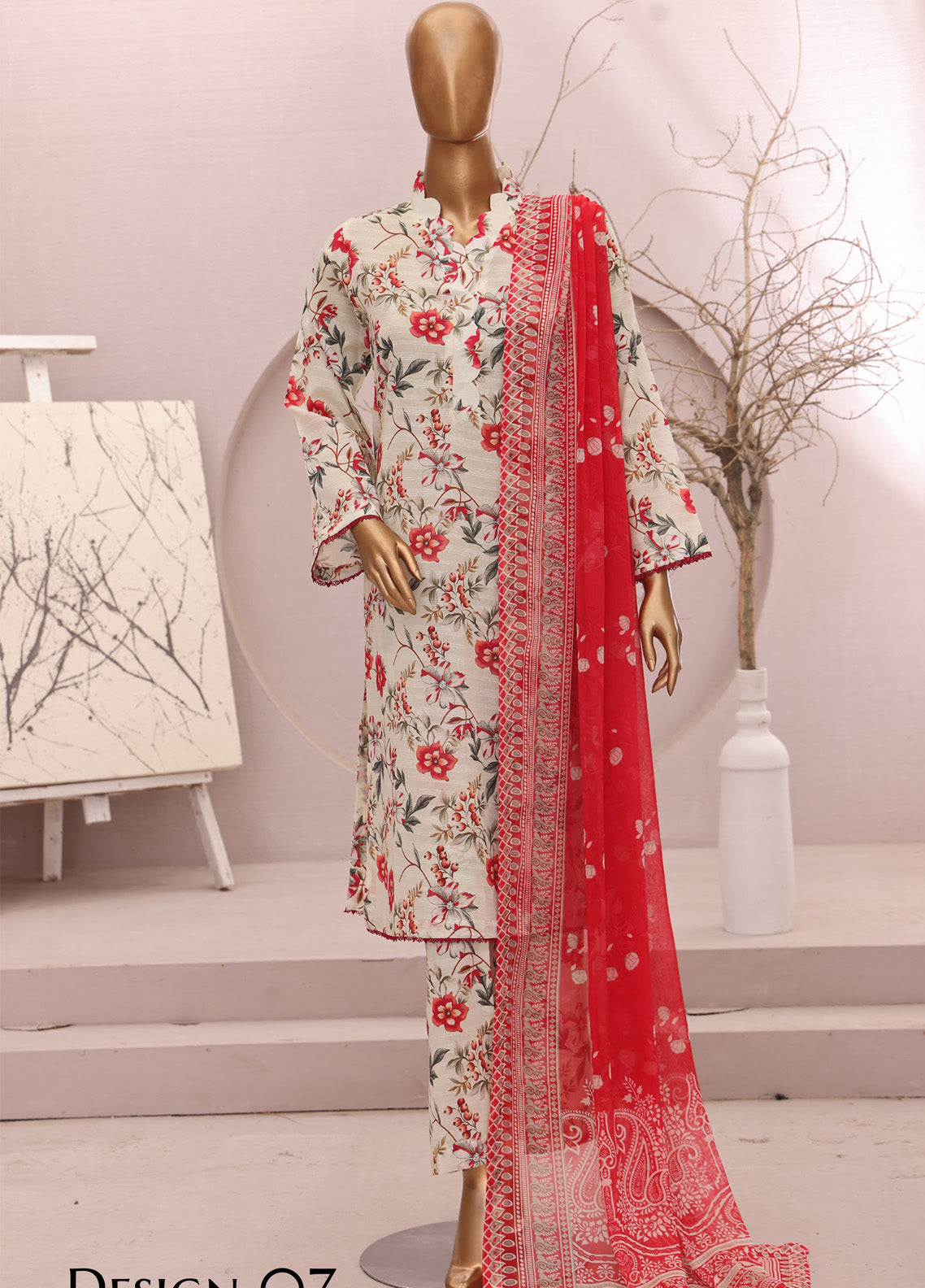 Dr. Prints By Schick Digital Printed Lawn 3 Piece Unstitched Suit SDH25DPDS BD-07 Dr. Prints By Schick Digital Printed Lawn 3 Piece Unstitched Suit SDH25DPDS BD-07
