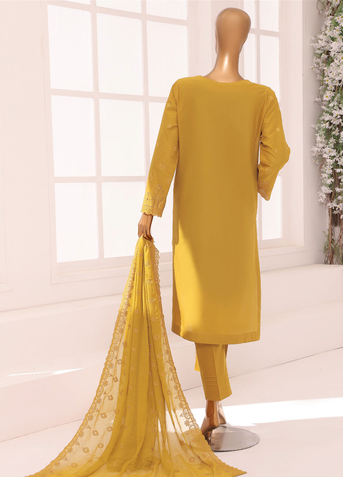 Dynasty By HZ Textile Chikankari Embroidered Lawn 3 Piece Unstitched Suit HZ24D DCE-01 Dynasty By HZ Textile Chikankari Embroidered Lawn 3 Piece Unstitched Suit HZ24D DCE-01