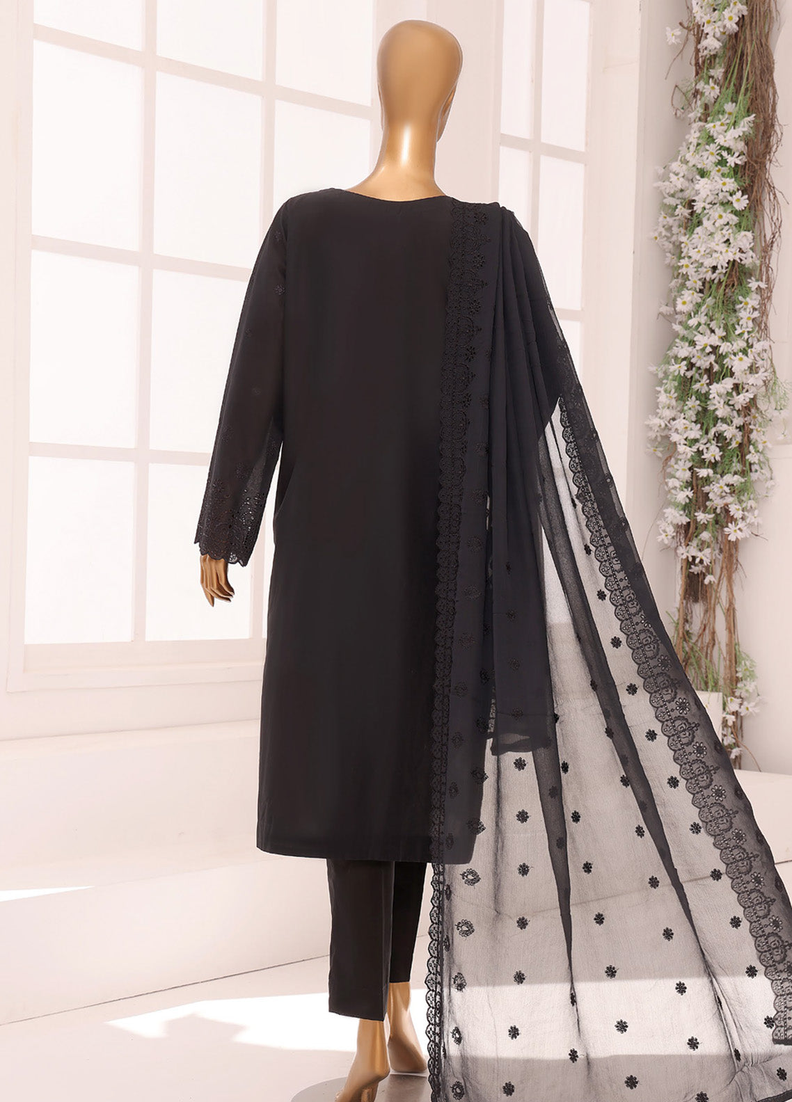 Dynasty By HZ Textile Chikankari Embroidered Lawn 3 Piece Unstitched Suit HZ24D DCE-02 Dynasty By HZ Textile Chikankari Embroidered Lawn 3 Piece Unstitched Suit HZ24D DCE-02