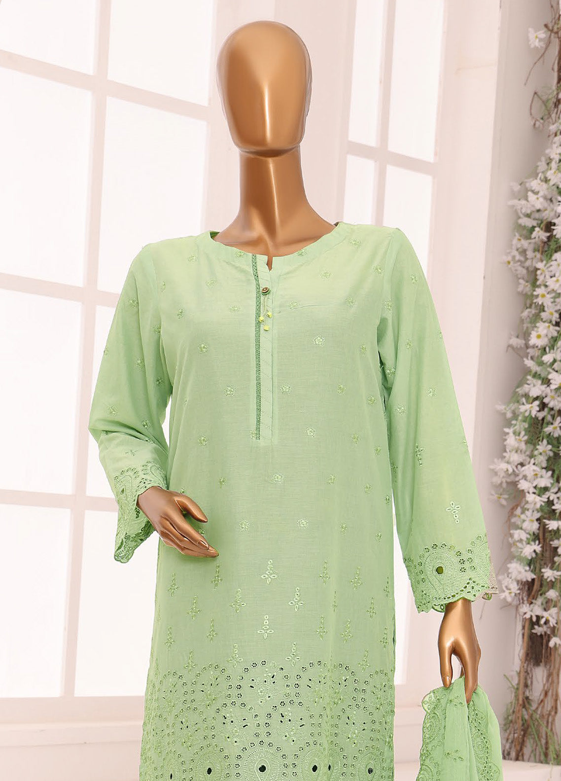 Dynasty By HZ Textile Chikankari Embroidered Lawn 3 Piece Unstitched Suit HZ24D DCE-03 Dynasty By HZ Textile Chikankari Embroidered Lawn 3 Piece Unstitched Suit HZ24D DCE-03