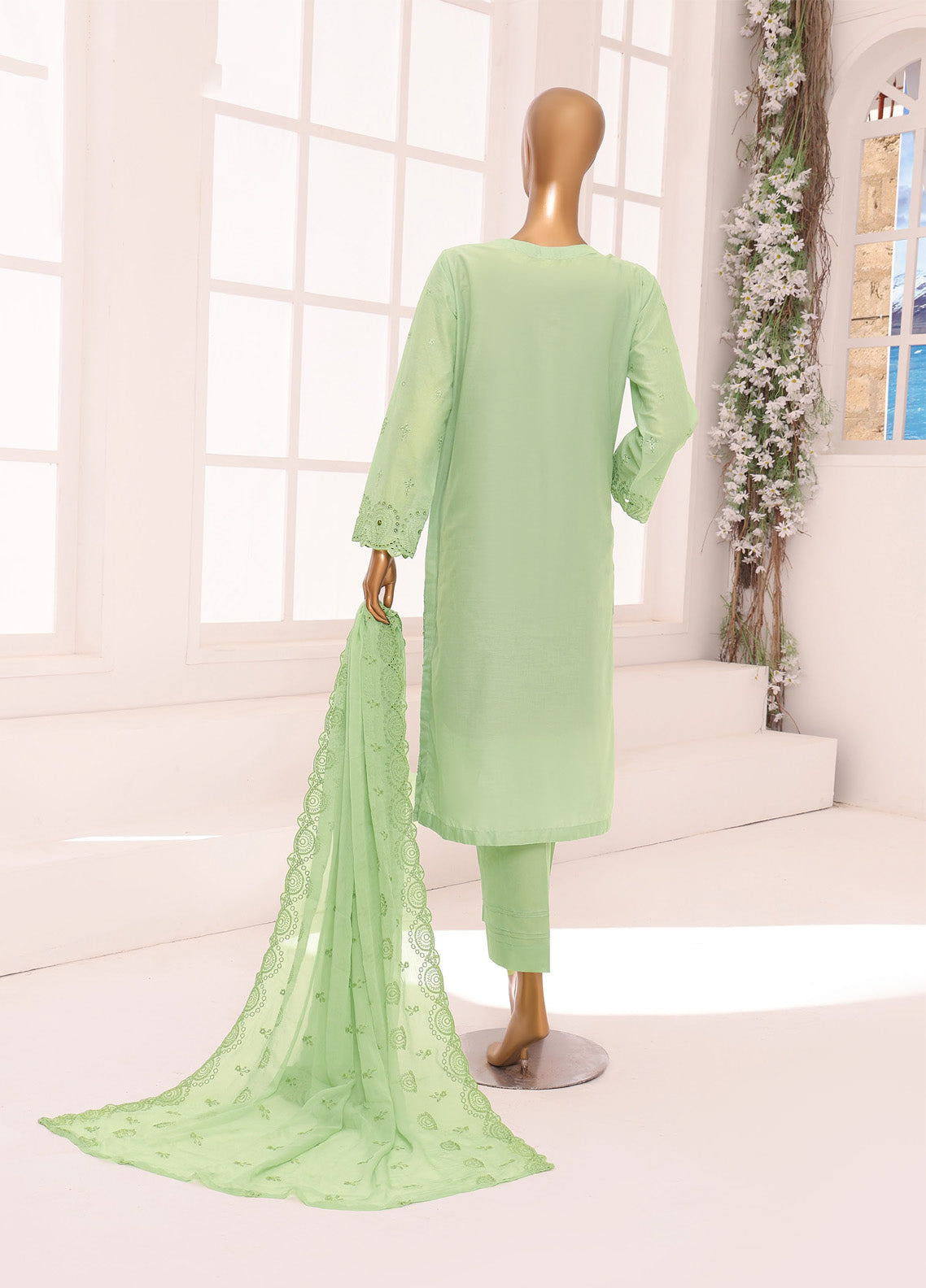 Dynasty By HZ Textile Chikankari Embroidered Lawn 3 Piece Unstitched Suit HZ24D DCE-03 Dynasty By HZ Textile Chikankari Embroidered Lawn 3 Piece Unstitched Suit HZ24D DCE-03