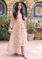 Eemans Fashion Fancy Khaddi Net Stitched Suit EEF25K&G D-694-CF