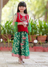 Eemans Fashion Fancy Raw Silk Banarsi Stitched Suit EEF25K&G D-575-R&GR