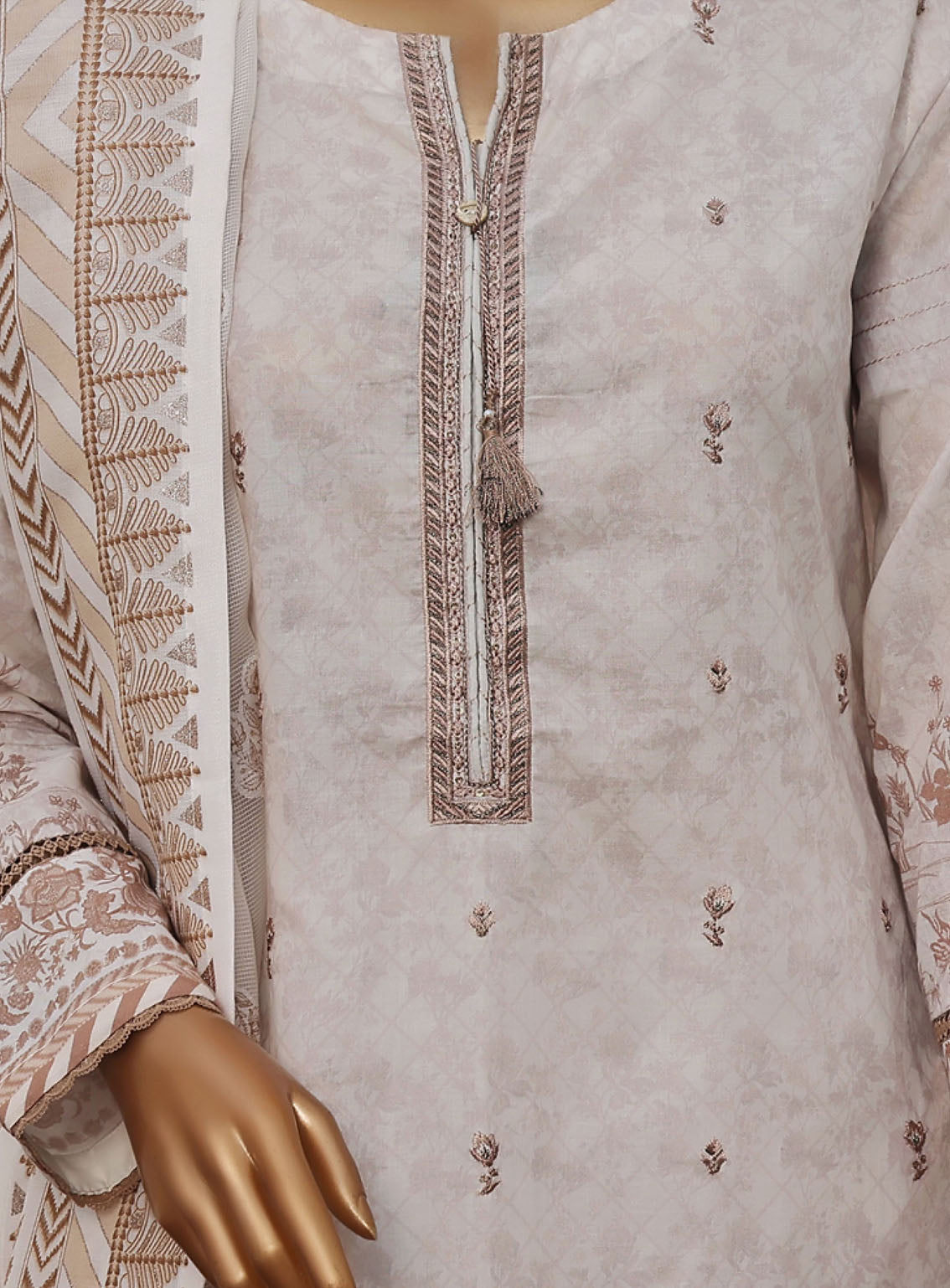 Eid Edit By HZ Textile Embroidered Lawn 3 Piece Stitched Suit HZ24EE D-401 Eid Edit By HZ Textile Embroidered Lawn 3 Piece Stitched Suit HZ24EE D-401