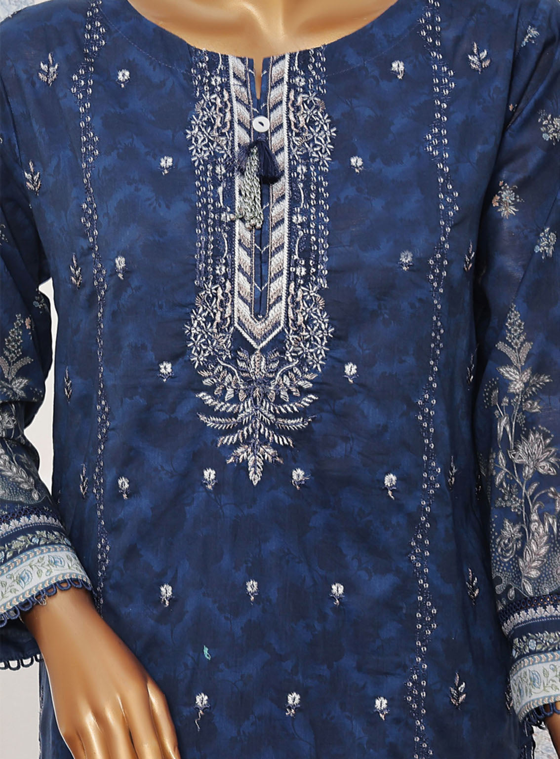 Eid Edit By HZ Textile Embroidered Lawn 3 Piece Stitched Suit HZ24EE D-406 Eid Edit By HZ Textile Embroidered Lawn 3 Piece Stitched Suit HZ24EE D-406