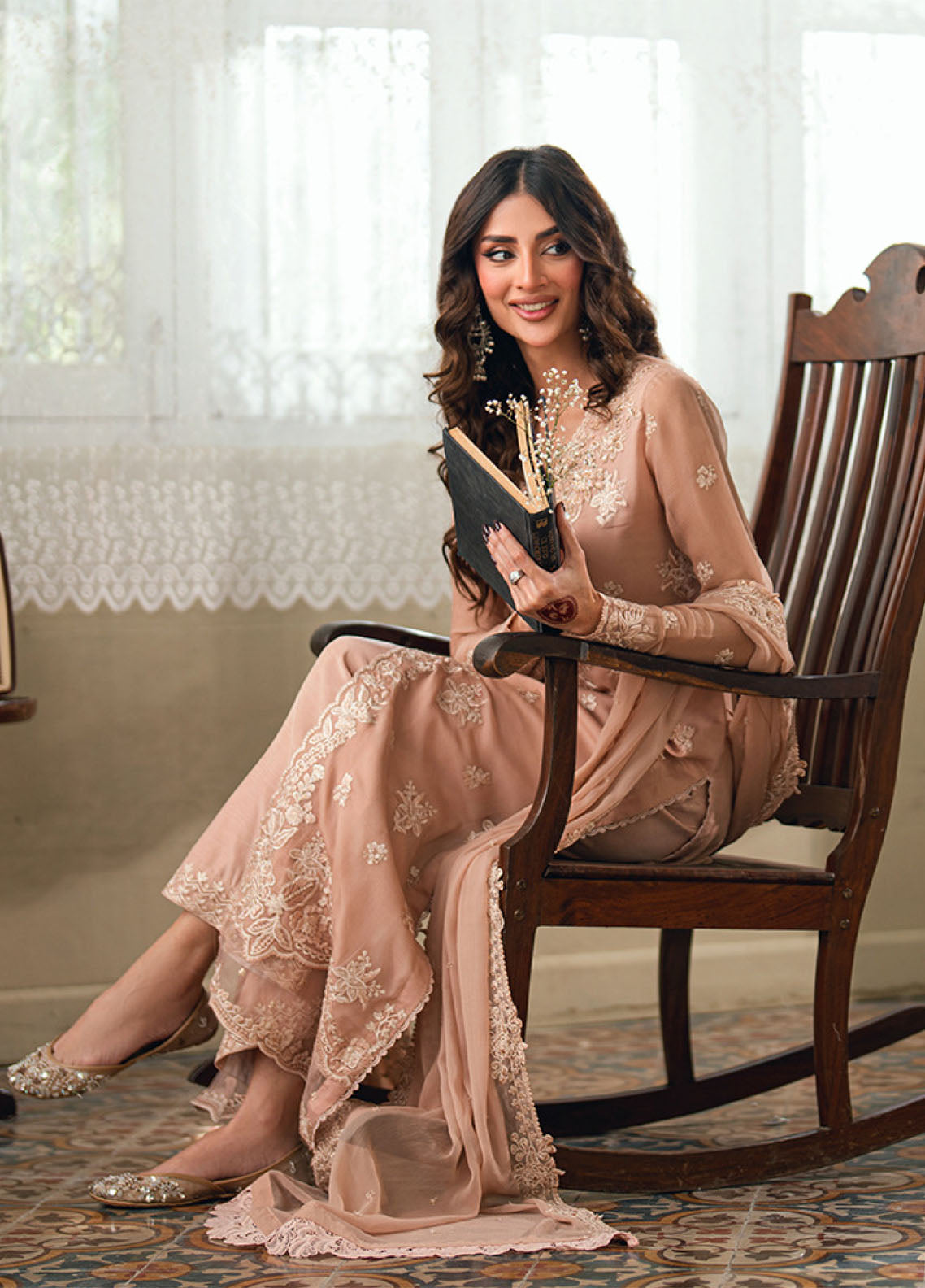 Eid Ensembles By Azure Embroidered Chiffon 4 Piece Unstitched Suit AZU26EE D-COSMIC BLUSH Eid Ensembles By Azure Embroidered Chiffon 4 Piece Unstitched Suit AZU26EE D-COSMIC BLUSH