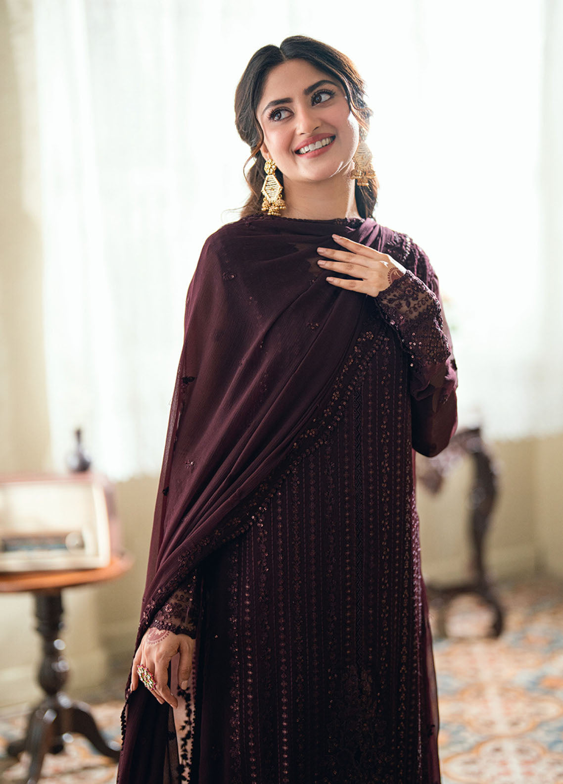 Eid Ensembles By Azure Embroidered Chiffon 4 Piece Unstitched Suit AZU26EE D-NECTAR ROUGE Eid Ensembles By Azure Embroidered Chiffon 4 Piece Unstitched Suit AZU26EE D-NECTAR ROUGE