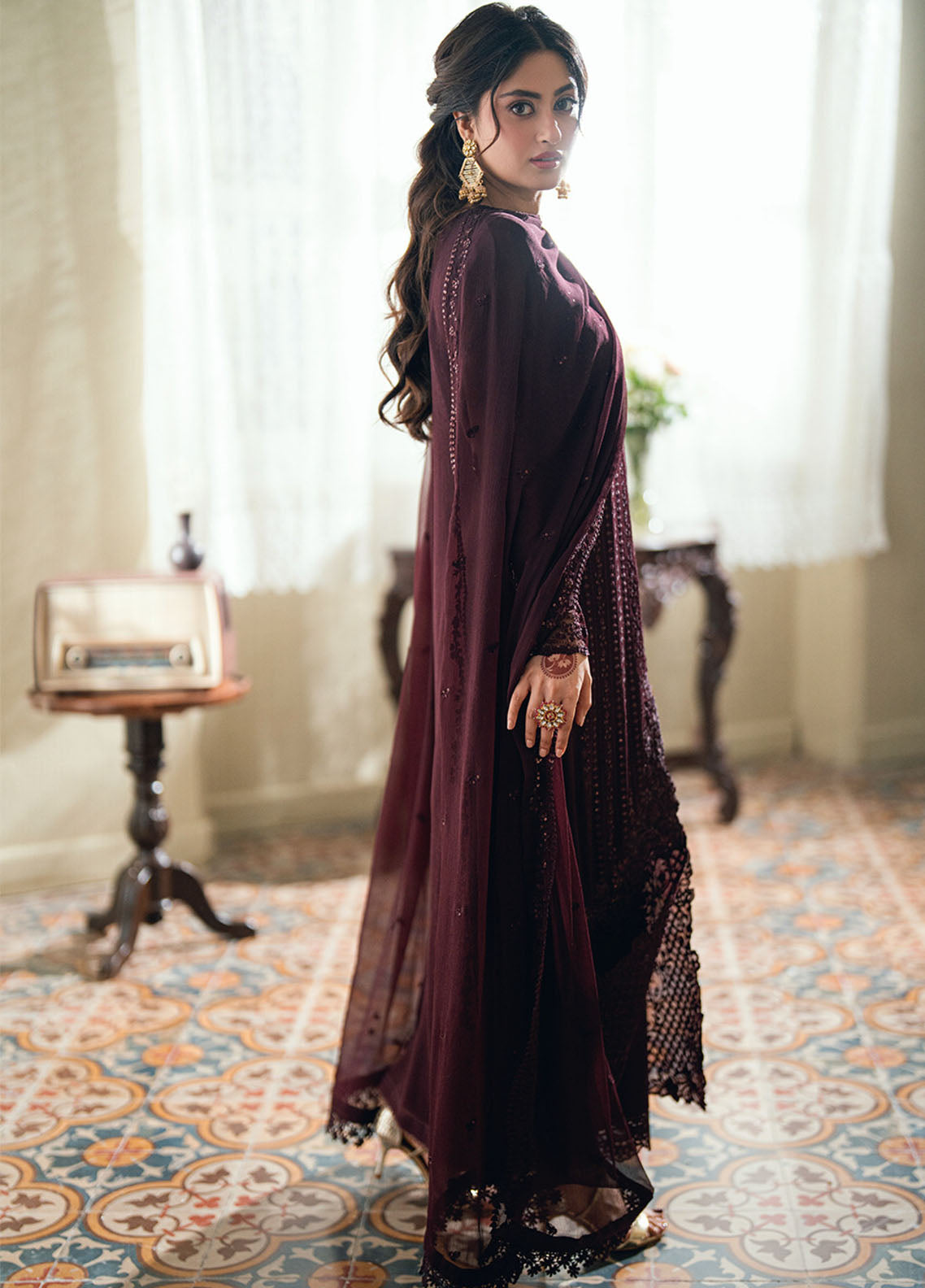 Eid Ensembles By Azure Embroidered Chiffon 4 Piece Unstitched Suit AZU26EE D-NECTAR ROUGE Eid Ensembles By Azure Embroidered Chiffon 4 Piece Unstitched Suit AZU26EE D-NECTAR ROUGE