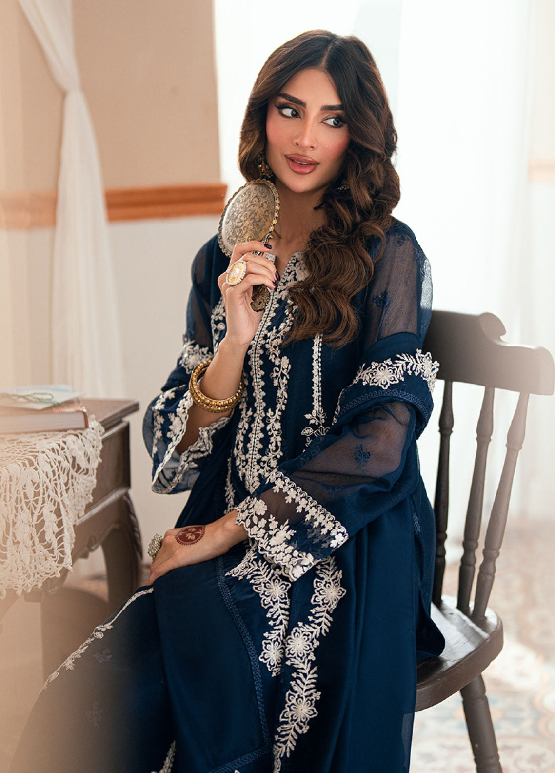 Eid Ensembles By Azure Embroidered Khaddi Net 4 Piece Unstitched Suit AZU26EE D-STELLAR BLUE Eid Ensembles By Azure Embroidered Khaddi Net 4 Piece Unstitched Suit AZU26EE D-STELLAR BLUE