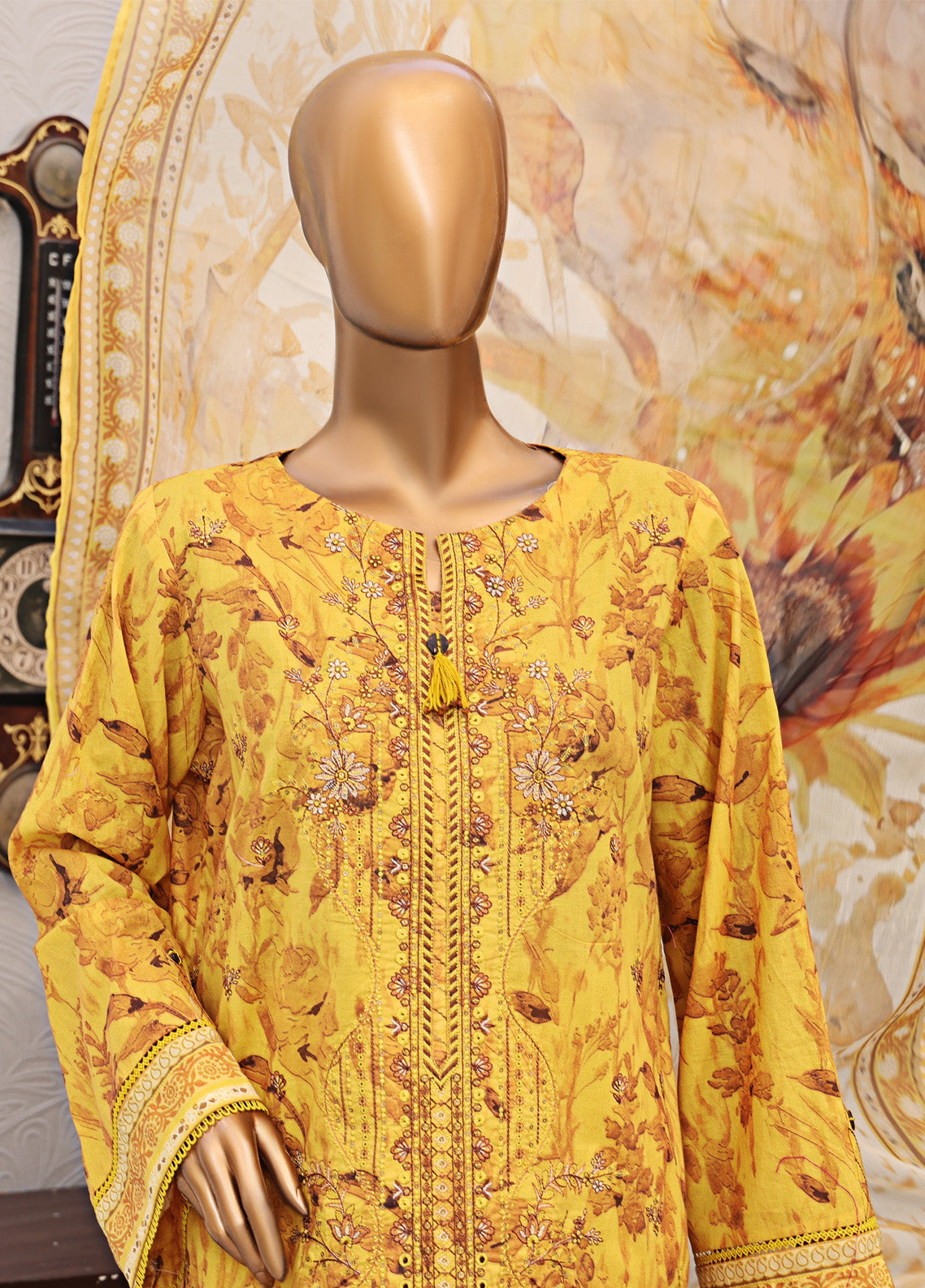 Eid Festive By HZ Textile Embroidered Lawn 3 Piece Unstitched Suit HZ25F EF-1009 Eid Festive By HZ Textile Embroidered Lawn 3 Piece Unstitched Suit HZ25F EF-1009