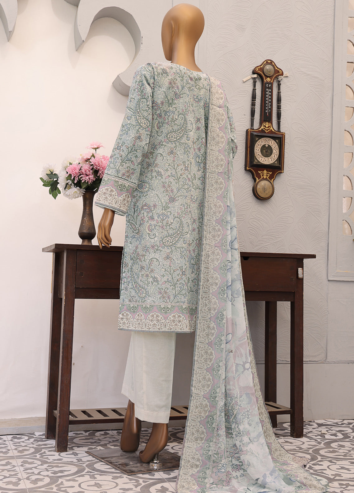 Eid Festive By HZ Textile Embroidered Lawn 3 Piece Unstitched Suit HZ25F EF-1012 Eid Festive By HZ Textile Embroidered Lawn 3 Piece Unstitched Suit HZ25F EF-1012