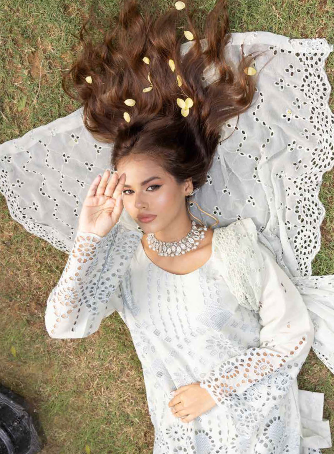 Eid Mubarak By Schick Luxury Embroidered Lawn 4 Piece Unstitched Suit SDH24EM LEL-07 Eid Mubarak By Schick Luxury Embroidered Lawn 4 Piece Unstitched Suit SDH24EM LEL-07