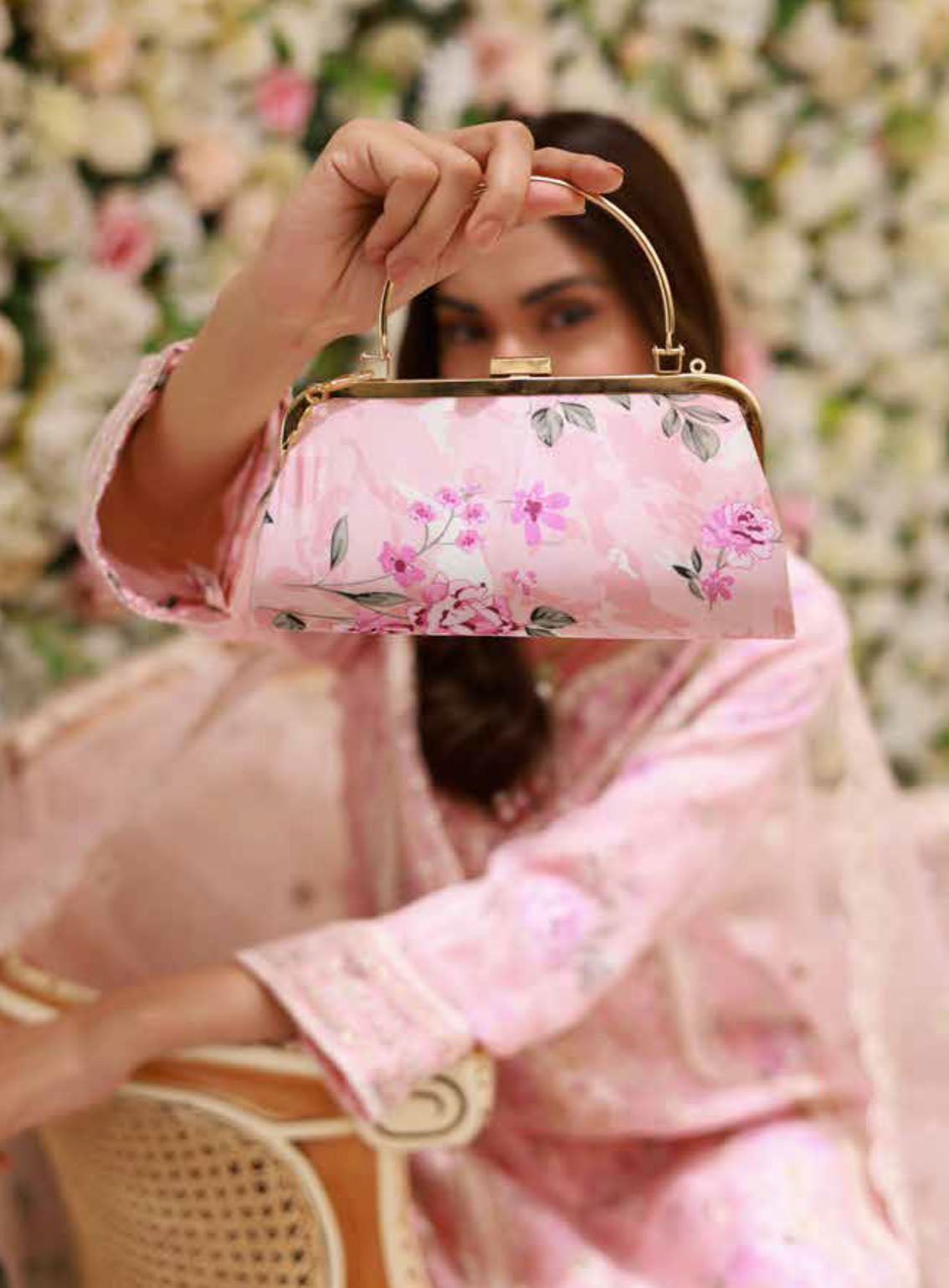 Elaf By Schick Luxury Embroidered Organza 3 Piece Semi Stitched Suit SDH24E LEO-06 Elaf By Schick Luxury Embroidered Organza 3 Piece Semi Stitched Suit SDH24E LEO-06