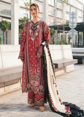 Elaf Embroidered Karandi 3 Piece Unstitched Suit EL24PW 5A SWEETEST KISS