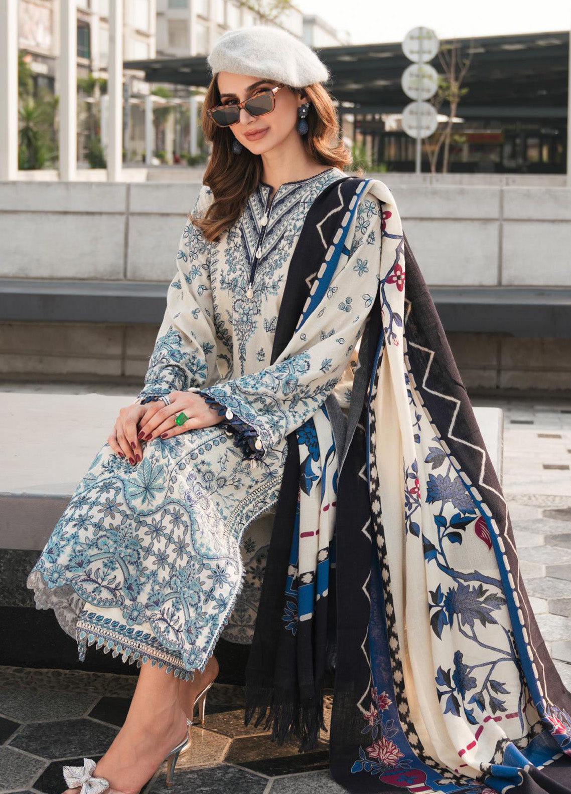 Elaf Embroidered Karandi 3 Piece Unstitched Suit EL24PW 5B CHERISHED MEMORIES Elaf Embroidered Karandi 3 Piece Unstitched Suit EL24PW 5B CHERISHED MEMORIES