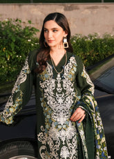 Elaf Embroidered Karandi 3 Piece Unstitched Suit EL24PW 6A ENDLESS DEVOTION