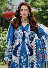 Elaf Embroidered Lawn 3 Piece Unstitched Suit EF25LV2 D-ELH-2A ZIVA