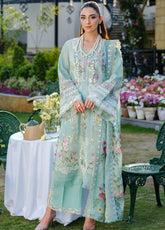 Elaf Embroidered Lawn 3 Piece Unstitched Suit EF25LV2 D-ELH-2B ZOYA