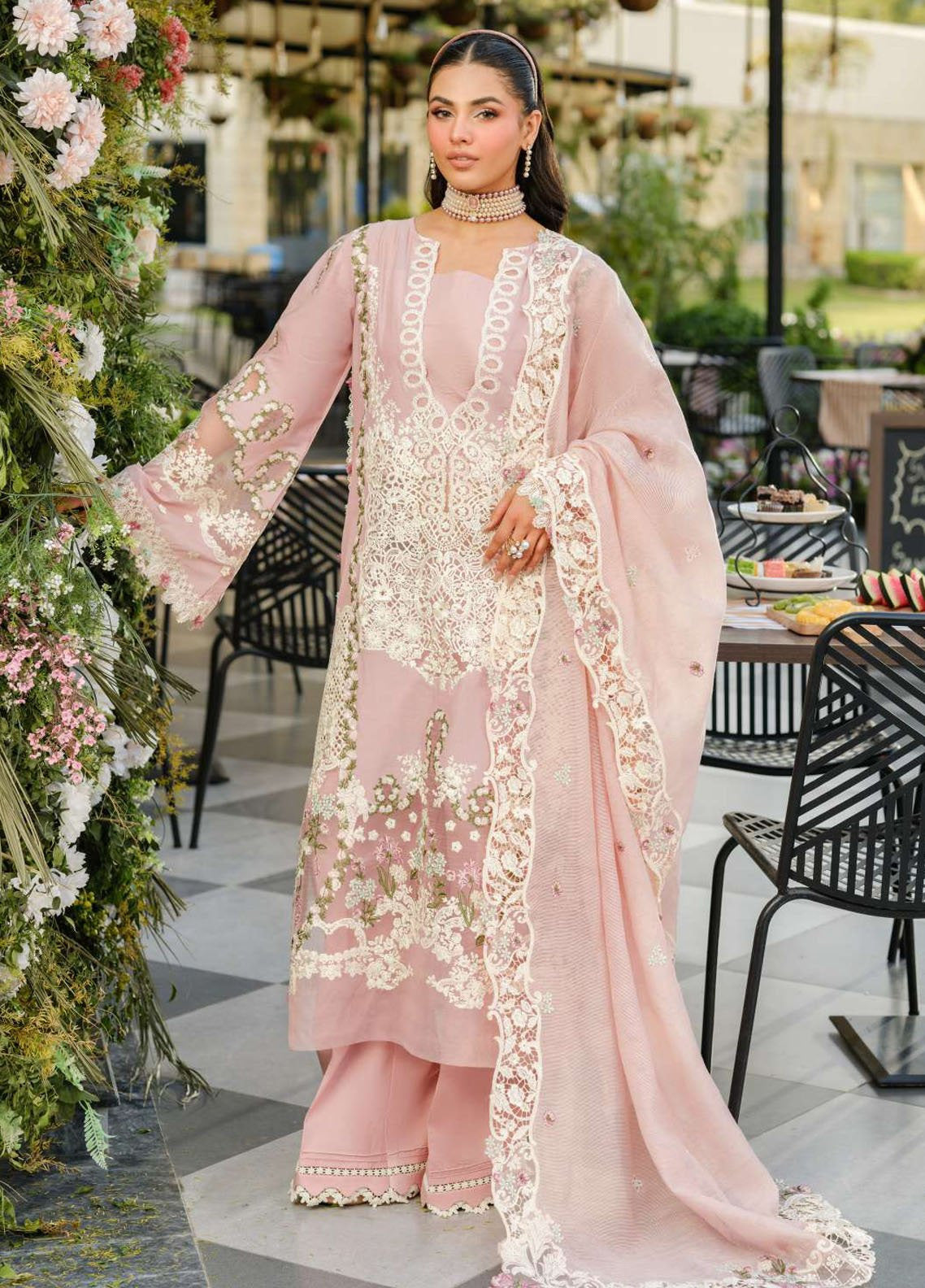 Elaf Embroidered Lawn 3 Piece Unstitched Suit EF25LV2 D-ELH-3B OH MY ROSE Elaf Embroidered Lawn 3 Piece Unstitched Suit EF25LV2 D-ELH-3B OH MY ROSE