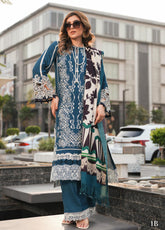 Elaf Embroidered Linen 3 Piece Unstitched Suit EL24PW 1B HEARTFELT Whisper