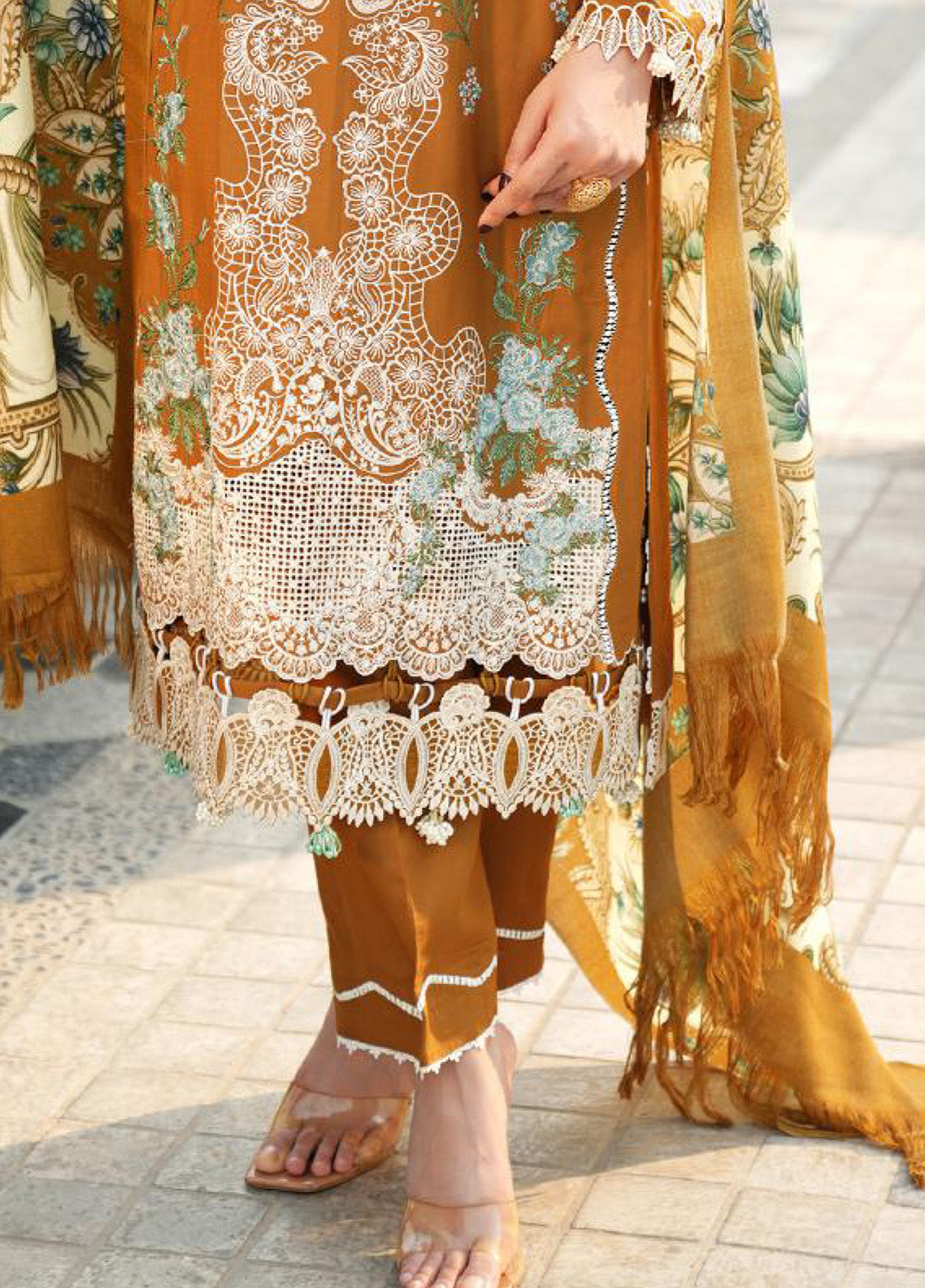 Elaf Embroidered Linen 3 Piece Unstitched Suit EL24PW 3A SUNKISSED MEADOWS Elaf Embroidered Linen 3 Piece Unstitched Suit EL24PW 3A SUNKISSED MEADOWS