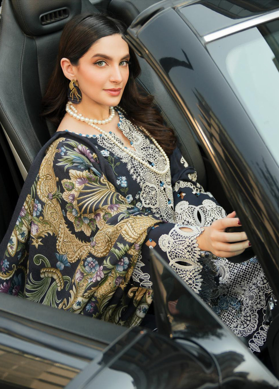 Elaf Embroidered Linen 3 Piece Unstitched Suit EL24PW 3B DREAMY EMBRACE Elaf Embroidered Linen 3 Piece Unstitched Suit EL24PW 3B DREAMY EMBRACE