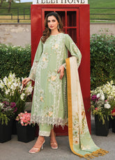 Elaf Embroidered Linen 3 Piece Unstitched Suit EL24PW 4B WHISPERS OF JOY