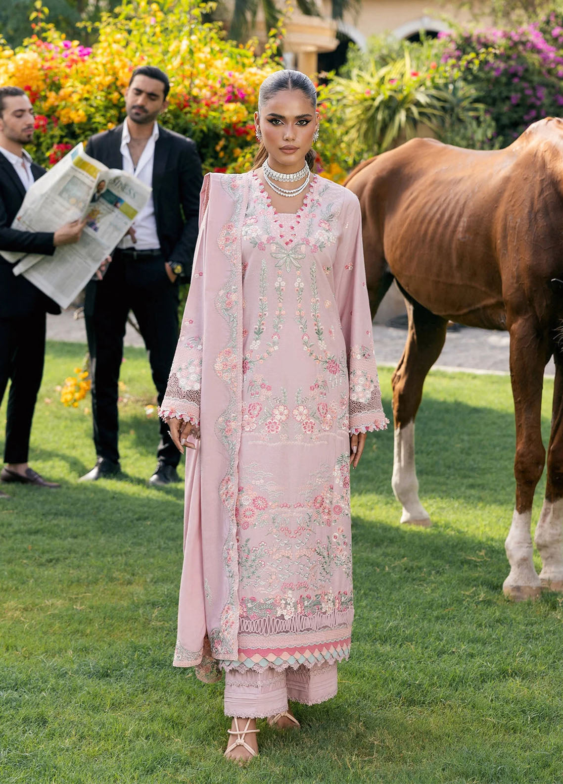 Elaf Luxury Embroidered Karandi 3 Piece Unstitched Suit EF25LW D-EWK-7B HUSHPINK Elaf Luxury Embroidered Karandi 3 Piece Unstitched Suit EF25LW D-EWK-7B HUSHPINK