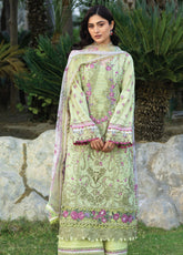 Elaf Premium Chikankari Lawn 3 Piece Unstitched Suit EF26CP D-ERC-2A HINA