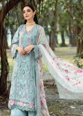 Elaf Premium Chikankari Lawn 3 Piece Unstitched Suit EF26CP D-ERC-2B BATIK