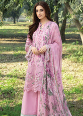 Elaf Premium Chikankari Lawn 3 Piece Unstitched Suit EF26CP D-ERC-3A MAN MAYAL