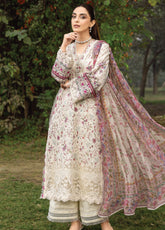 Elaf Premium Chikankari Lawn 3 Piece Unstitched Suit EF26CP D-ERC-5A MEHR