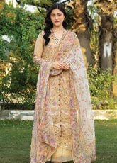 Elaf Premium Chikankari Lawn 3 Piece Unstitched Suit EF26CP D-ERC-5B KHUSHEE