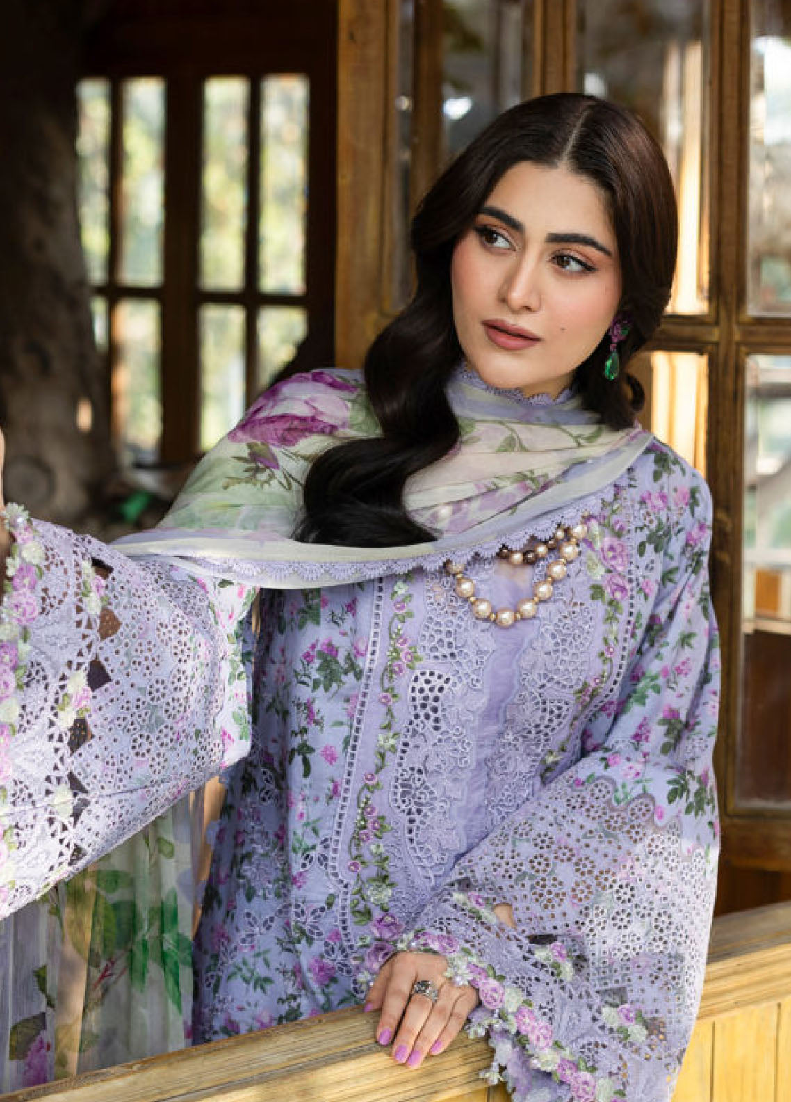 Elaf Premium Chikankari Lawn 3 Piece Unstitched Suit EF26CP D-ERC-6B IRIS Elaf Premium Chikankari Lawn 3 Piece Unstitched Suit EF26CP D-ERC-6B IRIS