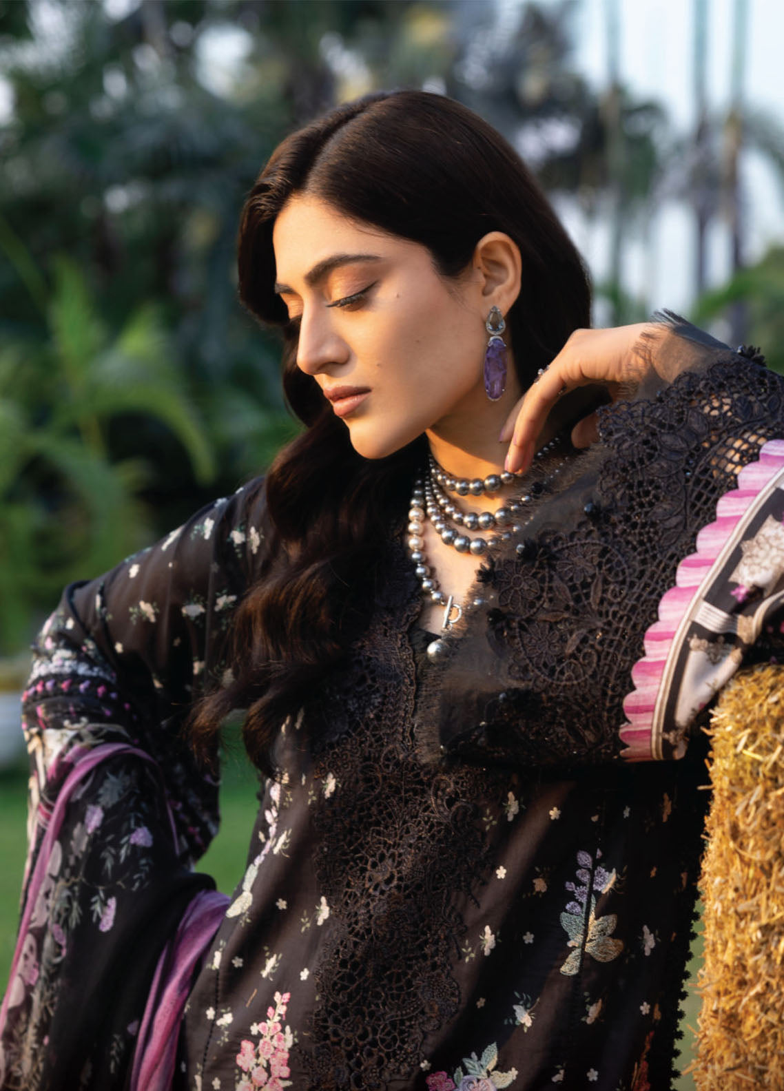 Elaf Premium Chikankari Lawn 3 Piece Unstitched Suit EF26CP D-ERC-7A ARZO Elaf Premium Chikankari Lawn 3 Piece Unstitched Suit EF26CP D-ERC-7A ARZO