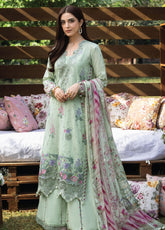 Elaf Premium Chikankari Lawn 3 Piece Unstitched Suit EF26CP D-ERC-7B NAHL