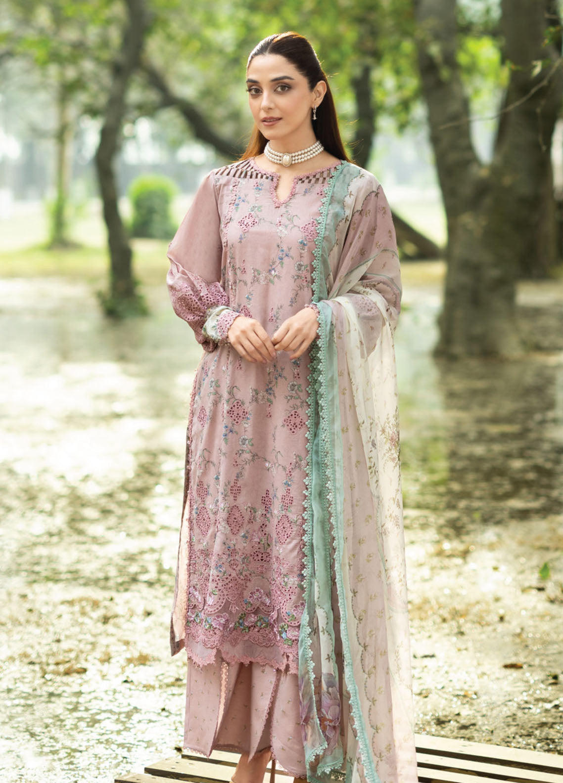 Elaf Premium Chikankari Lawn 3 Piece Unstitched Suit EF26CP D-ERC-8A SAHAA Elaf Premium Chikankari Lawn 3 Piece Unstitched Suit EF26CP D-ERC-8A SAHAA