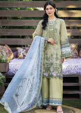 Elaf Premium Chikankari Lawn 3 Piece Unstitched Suit EF26CP D-ERC-8B MENAH