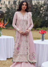 Elan Luxury Embroidered Lawn 3 Piece Unstitched Suit EL24LEL D-11B MIRZETA