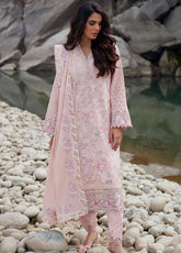 Elan Luxury Embroidered Lawn 3 Piece Unstitched Suit EL24LEL D-9A AIREEN