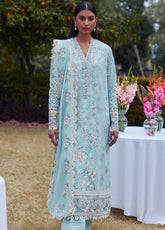 Elan Luxury Embroidered Lawn 3 Piece Unstitched Suit EL24LEL D-9B AIREEN