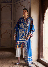Elan Luxury Embroidered Lawn 3 Piece Unstitched Suit EL25LL AURELIA EL25-08 A