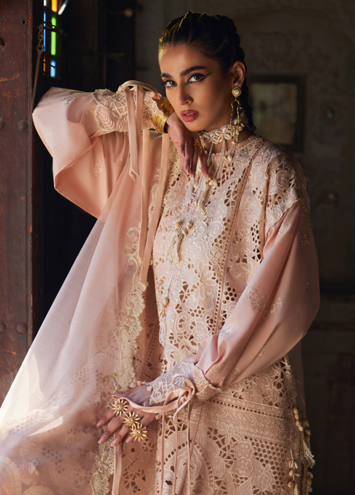 Elan Luxury Embroidered Lawn 3 Piece Unstitched Suit EL25LL ISLA EL25-02 A Elan Luxury Embroidered Lawn 3 Piece Unstitched Suit EL25LL ISLA EL25-02 A