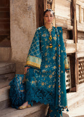 Elan Luxury Embroidered Lawn 3 Piece Unstitched Suit EL25LL OPHELIA EL25-10 A