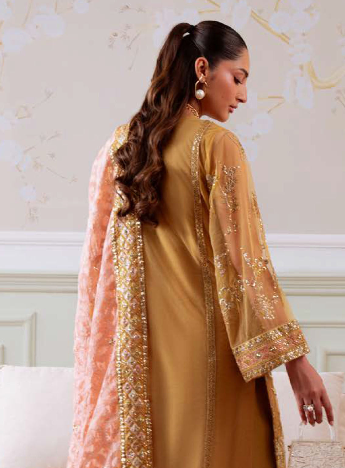Elanora By Nureh Luxury Embroidered Chiffon 4 Piece Unstitched Suit NU25ELCV3 D-NEL-81 Elanora By Nureh Luxury Embroidered Chiffon 4 Piece Unstitched Suit NU25ELCV3 D-NEL-81