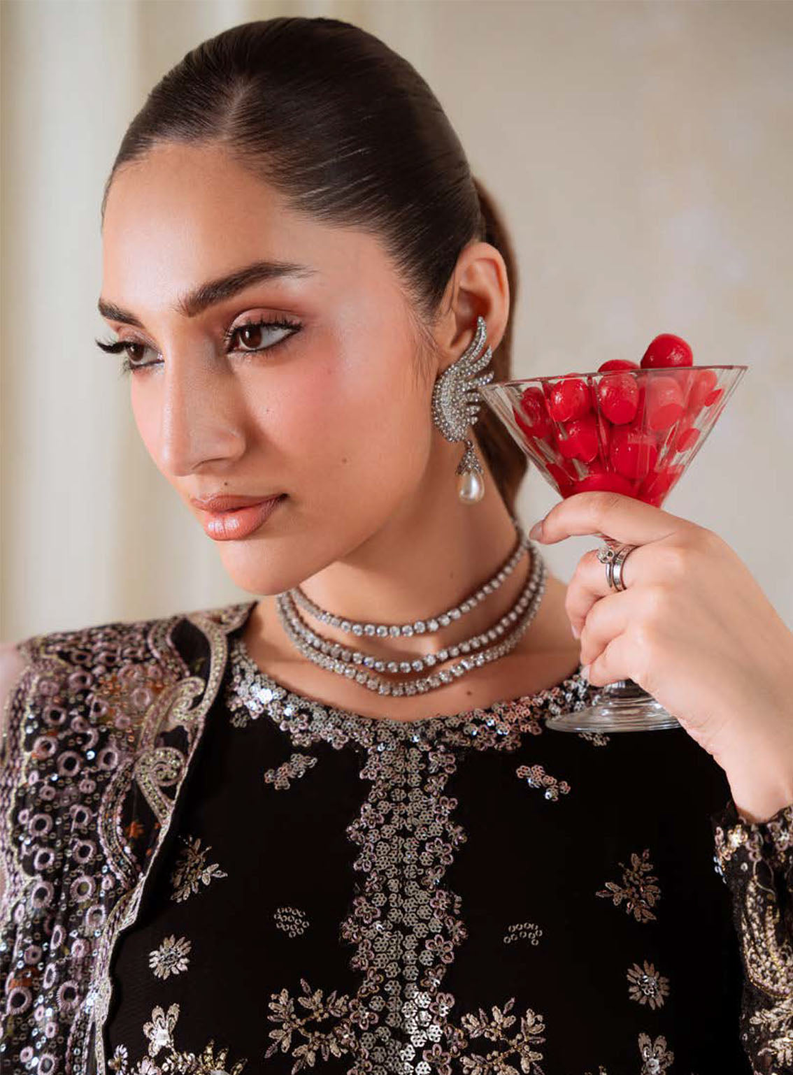 Elanora By Nureh Luxury Embroidered Chiffon 4 Piece Unstitched Suit NU25ELCV3 D-NEL-83 Elanora By Nureh Luxury Embroidered Chiffon 4 Piece Unstitched Suit NU25ELCV3 D-NEL-83