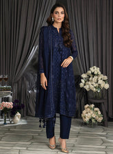 Elegance By LSM Lakhany Embroidered Chiffon 4 Piece Unstitched Suit LSM25EEC D-LG-IZ-0167